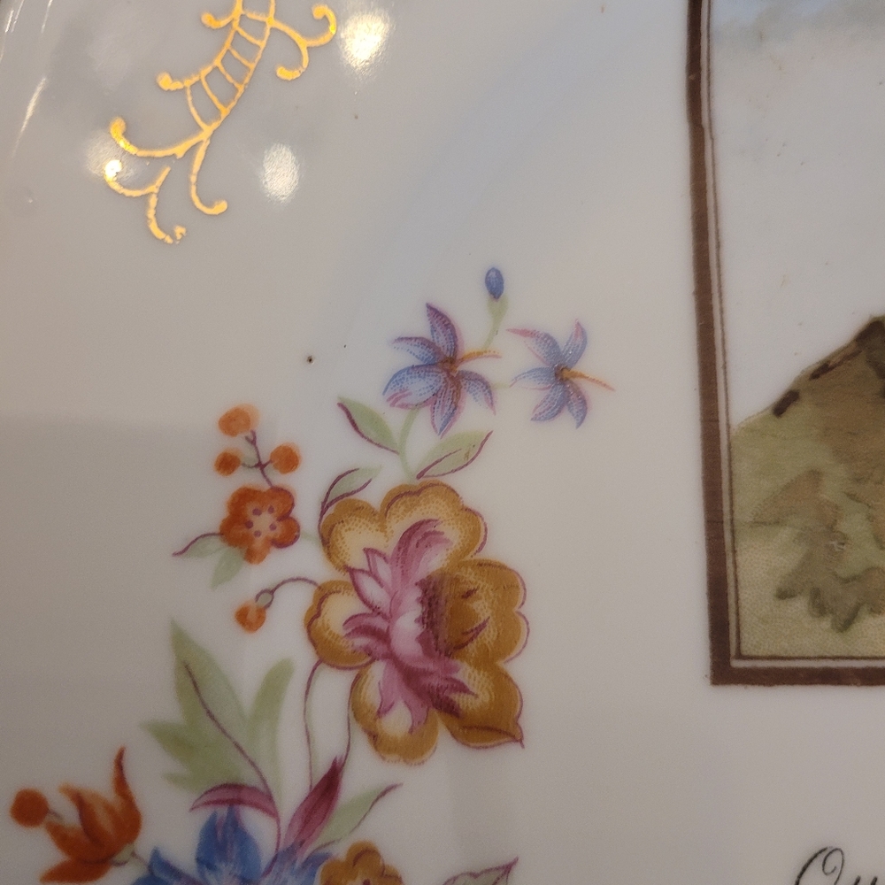 EUC Vintage Wall Hanging Plates Pair- Lord's Prayer and Ten Commandments - Picture 4 of 15